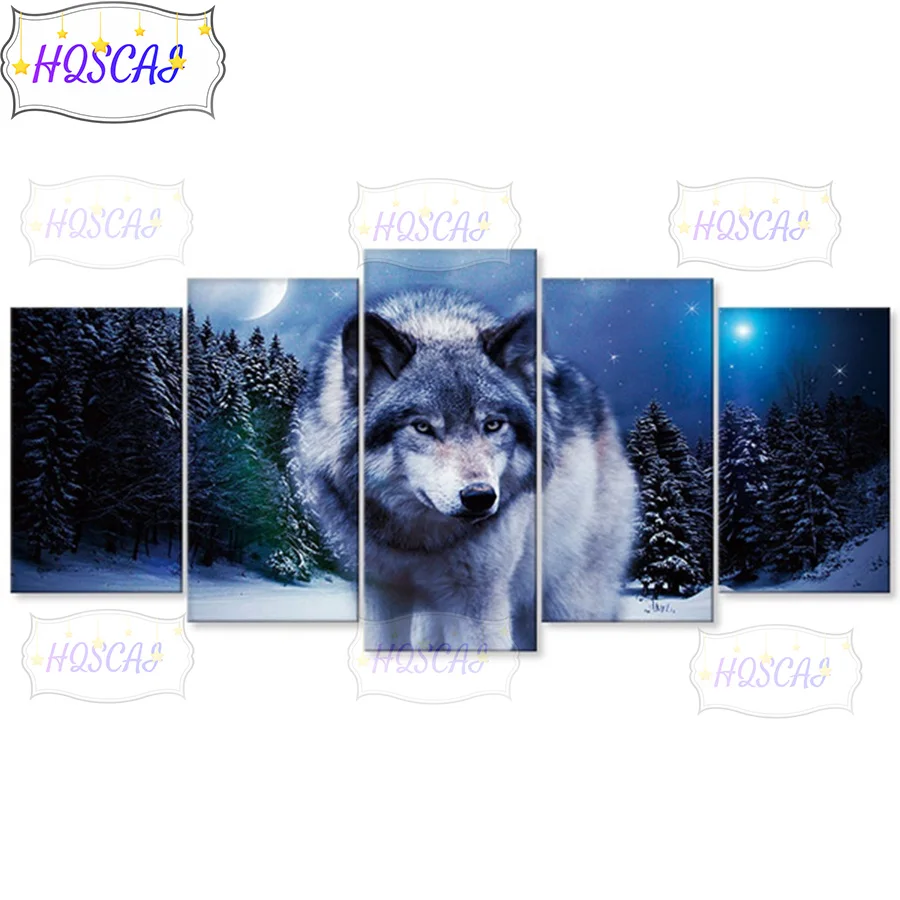 Snow scene, moon, wolf Full round square diamond 5D diamond painting decor embroidery cross stitch ornaments DIY handmade gift
Snow scene, moon, wolf Full round square diamond 5D diamond painting decor embroidery cross stitch ornaments DIY handmade gift