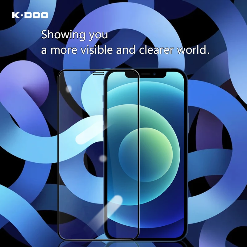 K-DOO Full Glass Protector Mobile Glass Film For Iphone12/12mini/12pro/12promax Second Strengthened Ultra Clear Black Edge Glass
K-DOO Full Glass Protector Mobile Glass Film For Iphone12/12mini/12pro/12promax Second Strengthened Ultra Clear Black Edge Glass