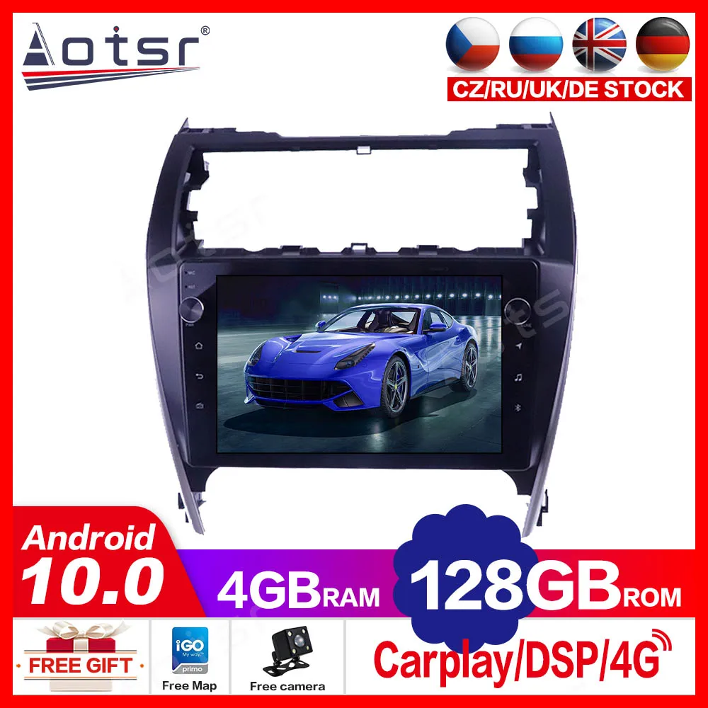 4 + 128G для Toyota CAMRY 2012-2017 дюймов Android, автомобильный мультимедийный плеер Tesla с экраном, GPS-навигацией, автомобильный стерео головное устройство ...
4 + 128G для Toyota CAMRY 2012-2017 дюймов Android, автомобильный мультимедийный плеер Tesla с экраном, GPS-навигацией, автомобильный стерео головное устройство ...