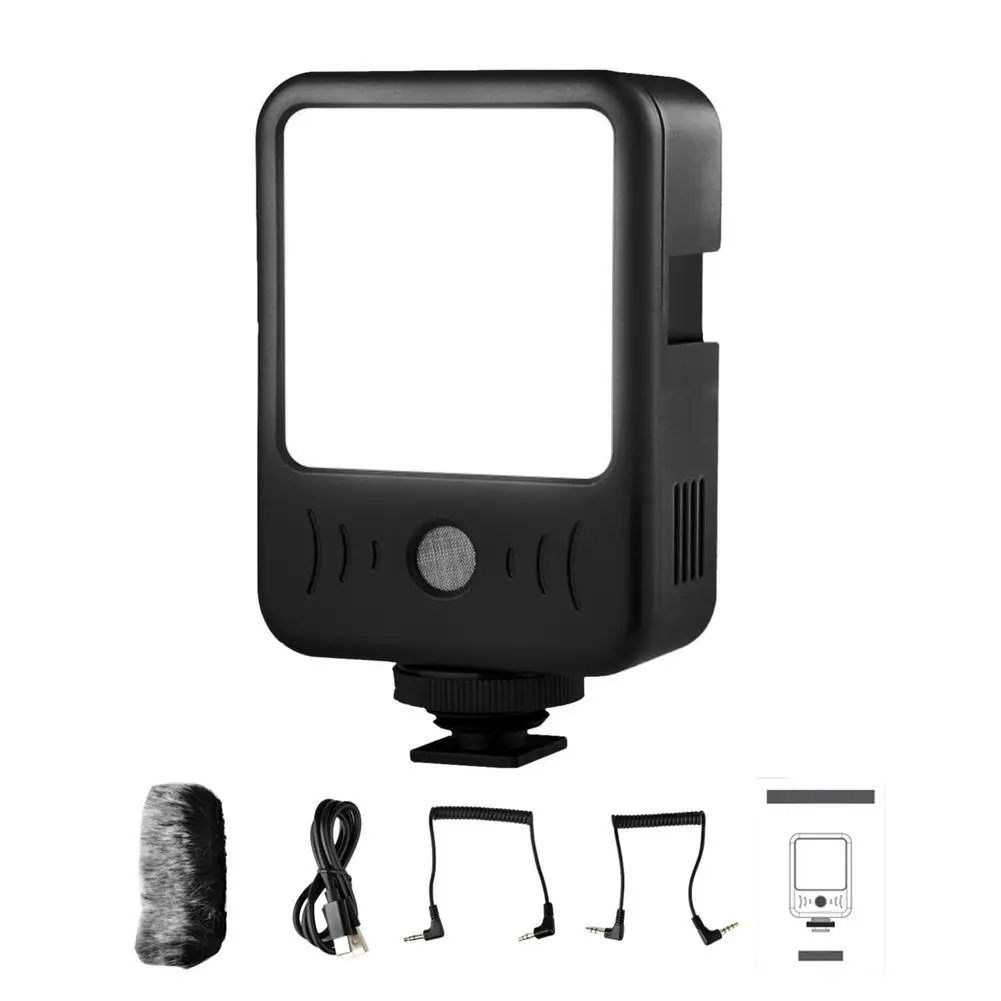 Portable Camera Light High Brightness Video Conference Light Adjustable Photography Fill Light Anti Noise Microphone Type-C Inte
Portable Camera Light High Brightness Video Conference Light Adjustable Photography Fill Light Anti Noise Microphone Type-C Inte