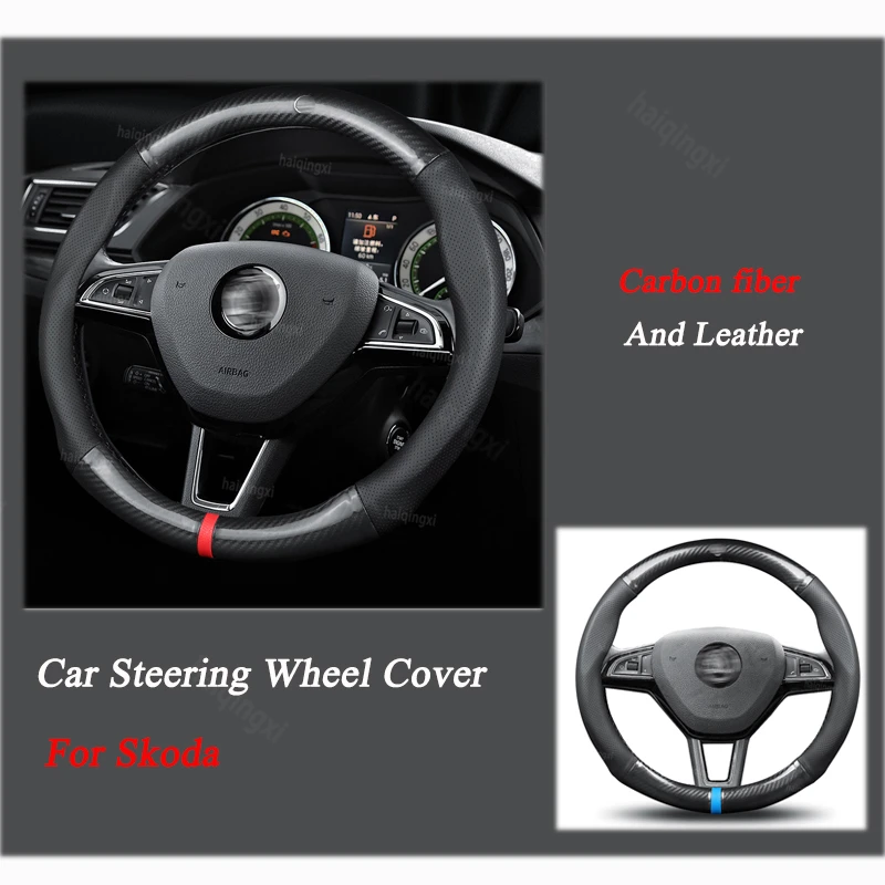 Steering wheel cover set for Skoda Kodiak Octavia Superb Rapid Fabia Superb Yeti car assessoires car steering wheel cover
Steering wheel cover set for Skoda Kodiak Octavia Superb Rapid Fabia Superb Yeti car assessoires car steering wheel cover