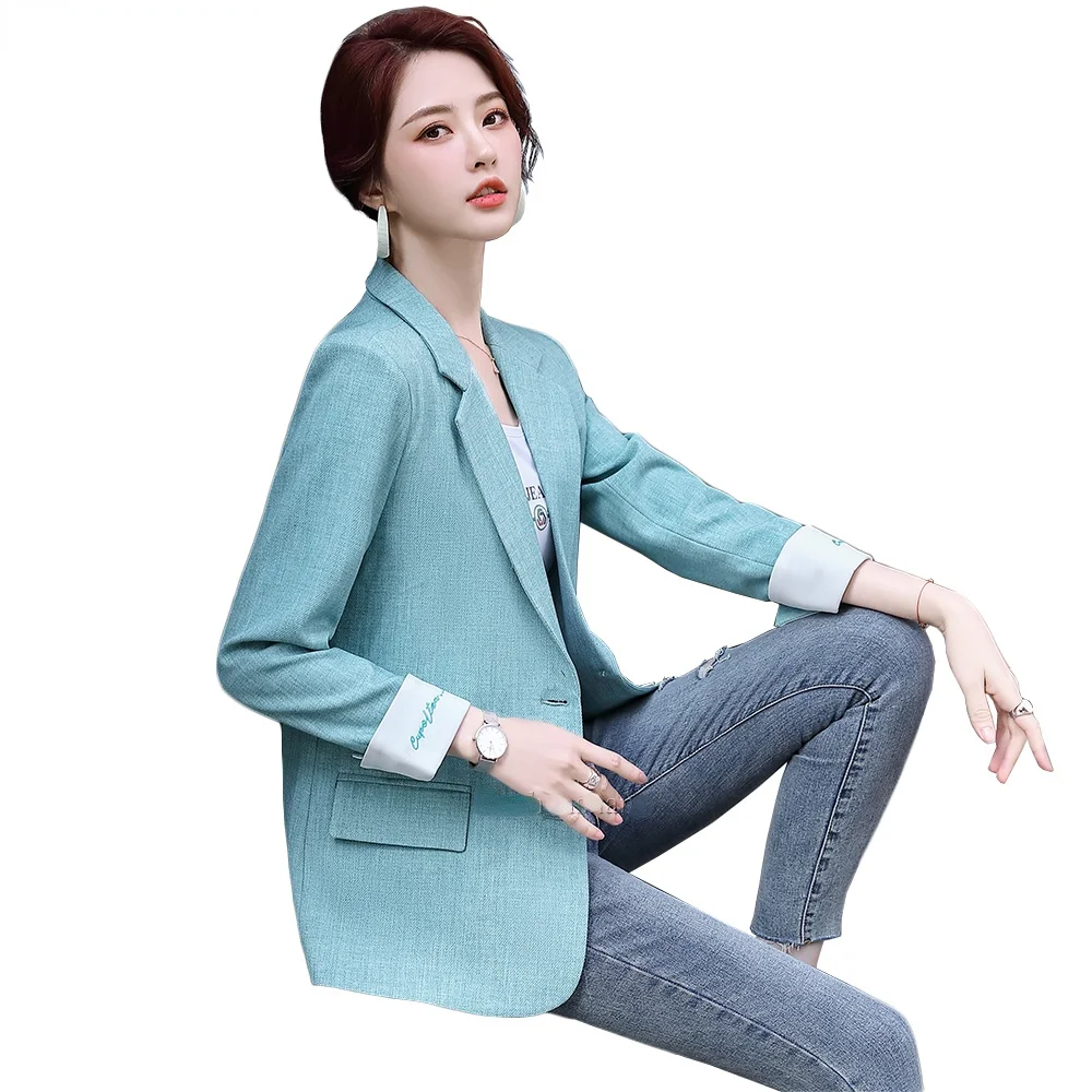 High Quality Women Girl Loose Thick Single Breasted Winter Blazer 2021 Casual Black Blue Pink Plus Size S-XL Outwear Jacket Coat
High Quality Women Girl Loose Thick Single Breasted Winter Blazer 2021 Casual Black Blue Pink Plus Size S-XL Outwear Jacket Coat