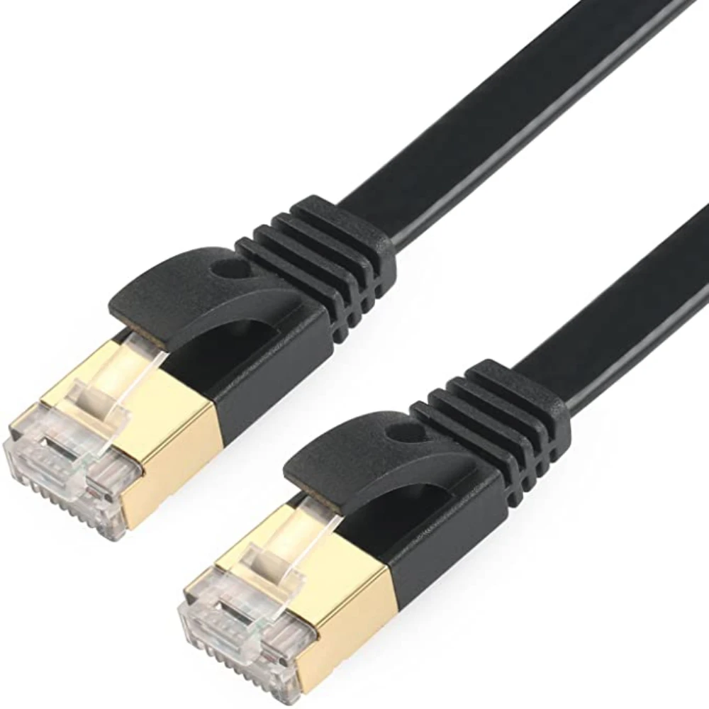 

Cat 7 Shielded Ethernet RJ45 Network Cable Cat7 Flat Ethernet Patch Cables For Modem, Router, LAN, PC 1m 2m 3m 5m 10m 20m 30m