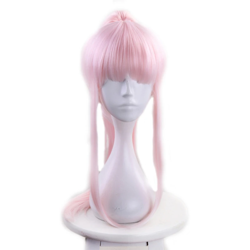 Anime DARLING in the FRANXX Zero Two Cosplay 02 Swimsuit Styling 65cm Long Pink Ponytail Synthetic Hair Wig Perucas
Anime DARLING in the FRANXX Zero Two Cosplay 02 Swimsuit Styling 65cm Long Pink Ponytail Synthetic Hair Wig Perucas