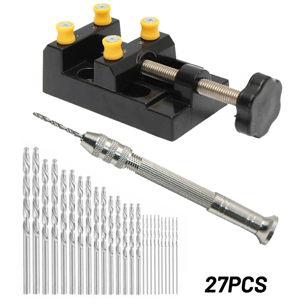 25pcs Mini Twist Drill Bit Set Micro Aluminum Hand Drill Repair Tools Metal Watch Bands Repair Hand Tool
25pcs Mini Twist Drill Bit Set Micro Aluminum Hand Drill Repair Tools Metal Watch Bands Repair Hand Tool