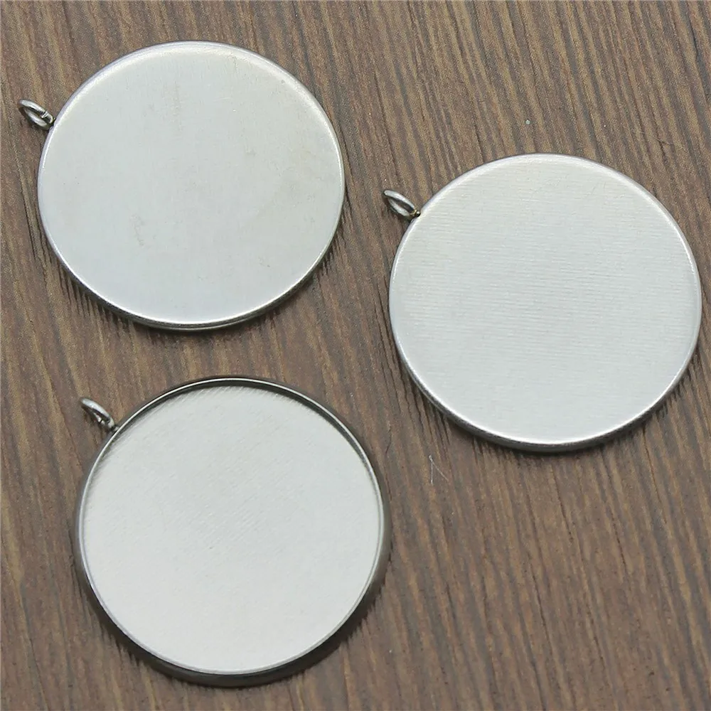 10pcs Fit 8~25mm Round Stainless Steel Material Side Hanging Base Setting Pendant Tray Blank Bezels Setting Base
10pcs Fit 8~25mm Round Stainless Steel Material Side Hanging Base Setting Pendant Tray Blank Bezels Setting Base