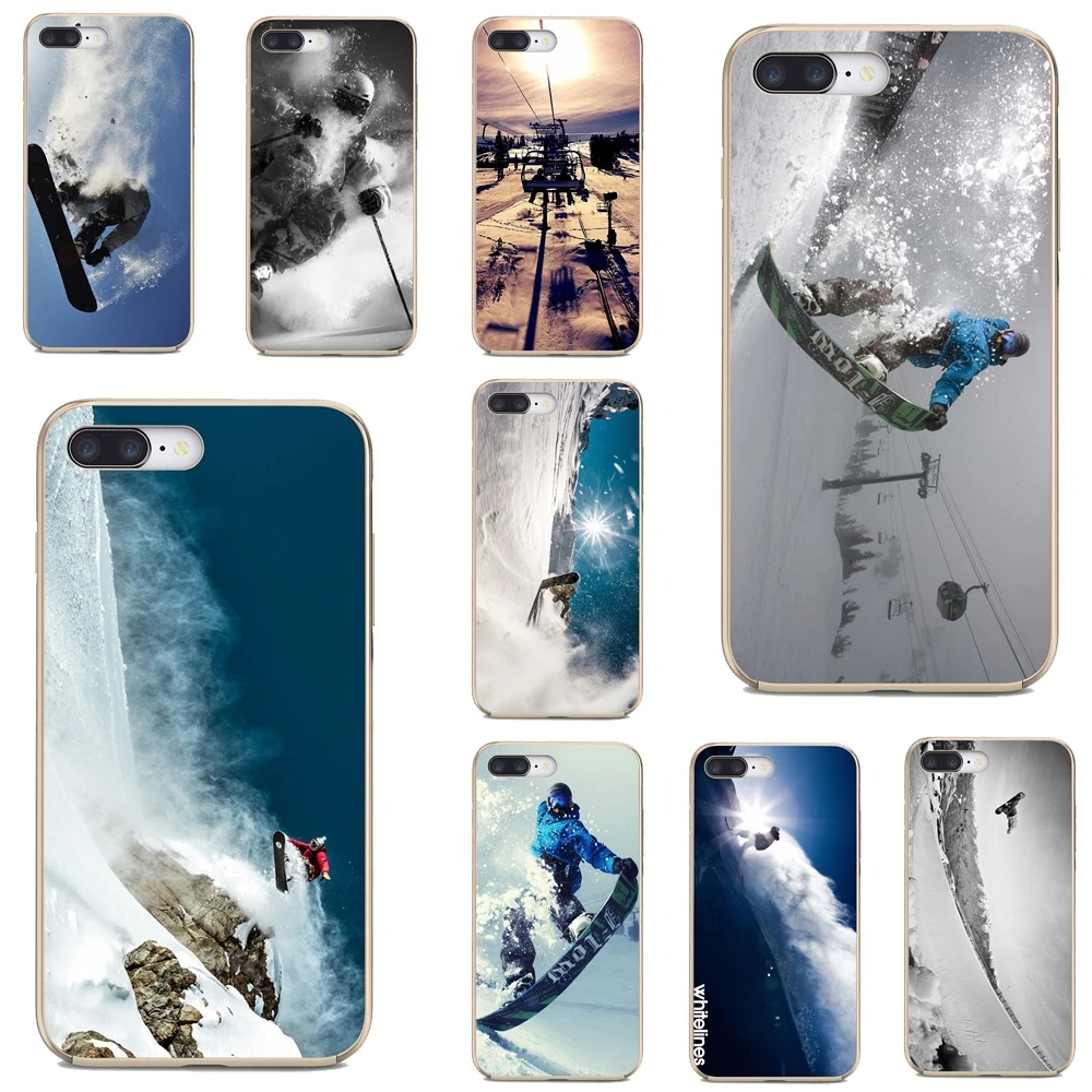 Чехол для Xiaomi Redmi 2 S2 3 3S 4 4A 5 5A 6 6A 7A 9 9T 9C 9A Pro Pocophone F1 Snow-Or-Die-Ski-сноуборд-спортивный