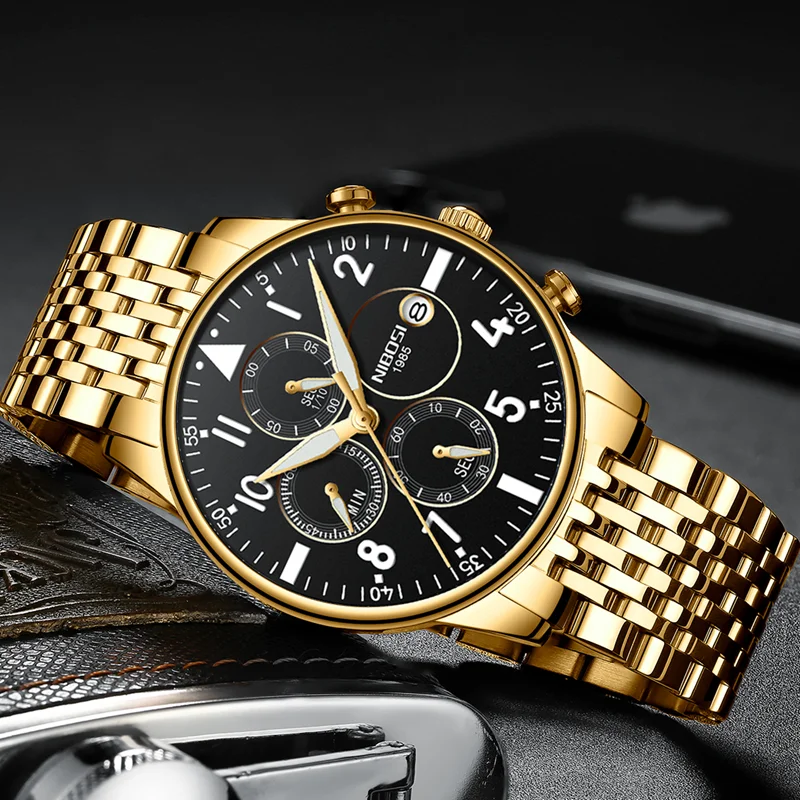 2022 Fashion Mens Watches Top Luxury Brand 30m Waterproof Quartz Watch Men Army Military Chronograph
2022 Fashion Mens Watches Top Luxury Brand 30m Waterproof Quartz Watch Men Army Military Chronograph