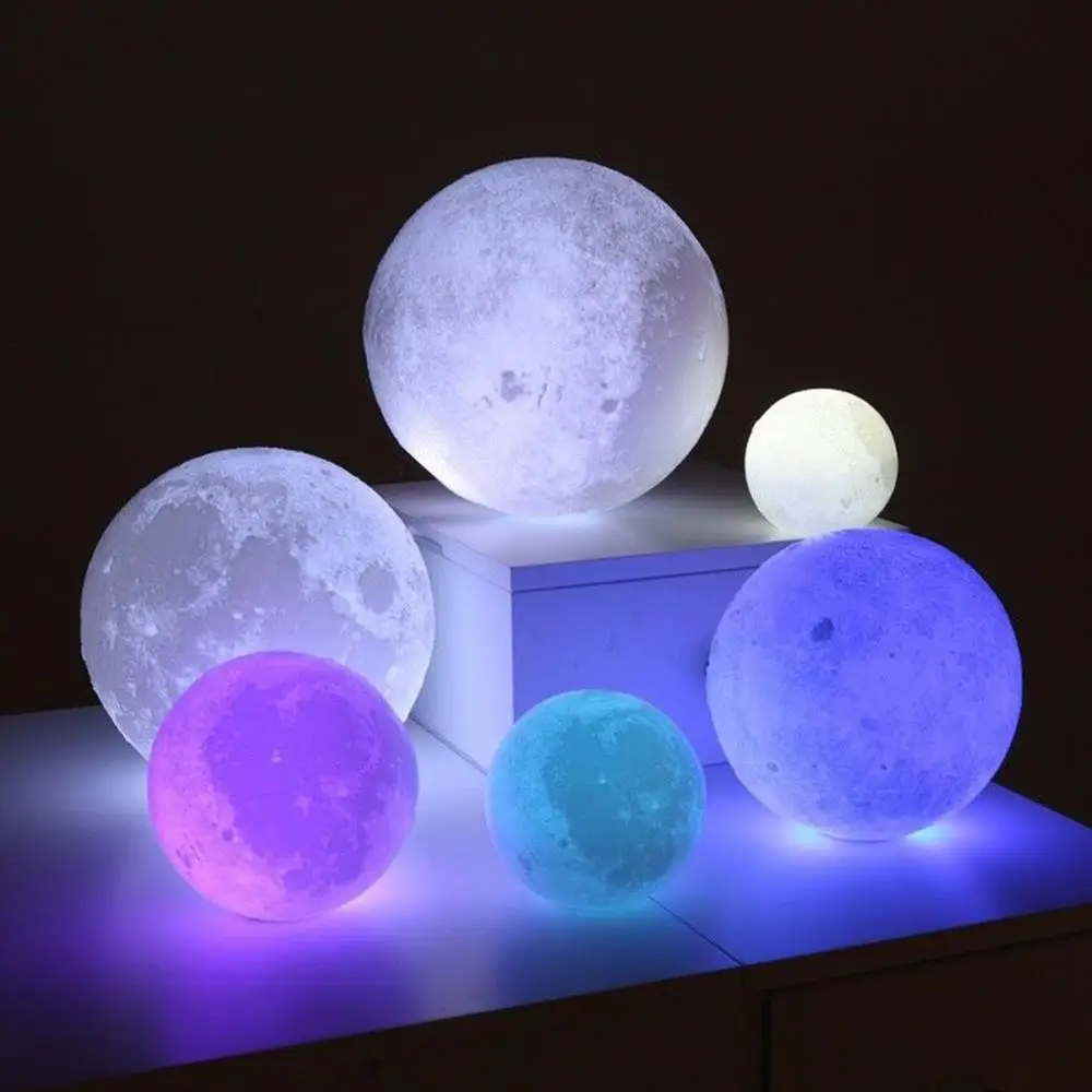 LED Moon Light 3D Print Earth Brightness Battery Creative Home Decor Moon Lamp Personality Moon Light Perfect Gift RGB
LED Moon Light 3D Print Earth Brightness Battery Creative Home Decor Moon Lamp Personality Moon Light Perfect Gift RGB