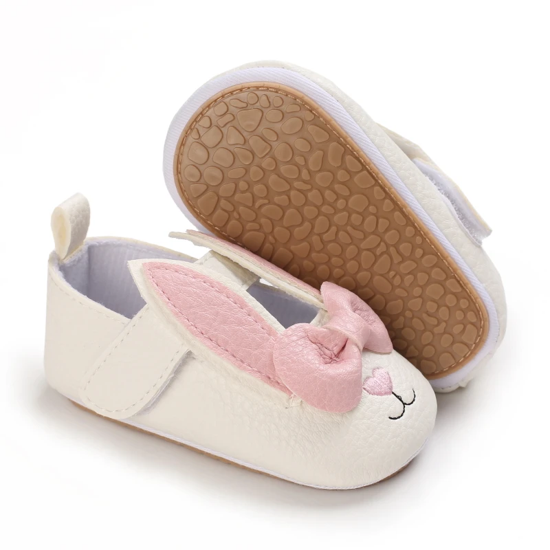 Spring / Autumn Baby Shoes Infant Toddler Lovely Rabbit Non-slip Rubber Flat Soft-sole PU First Walkers Newborn Baby Girl Shoes 
Spring / Autumn Baby Shoes Infant Toddler Lovely Rabbit Non-slip Rubber Flat Soft-sole PU First Walkers Newborn Baby Girl Shoes