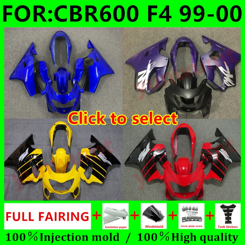 NEW Motorcycle Injection mold full Fairing kit fit for HONDA CBR600F4 99 00 CBR600 F4 1999 2000 CBR 600 ABS bodywork Fairings
NEW Motorcycle Injection mold full Fairing kit fit for HONDA CBR600F4 99 00 CBR600 F4 1999 2000 CBR 600 ABS bodywork Fairings