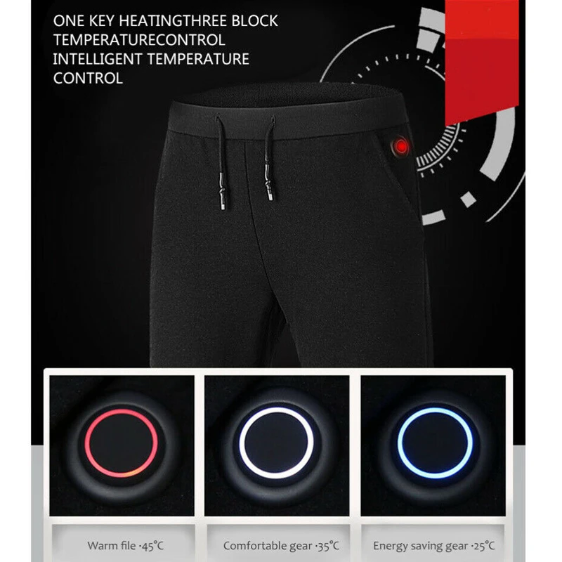 High Quality Intelligent Electric Heated Trousers Heater Warm Winter USB Long Pants Women Men Casual X85
High Quality Intelligent Electric Heated Trousers Heater Warm Winter USB Long Pants Women Men Casual X85