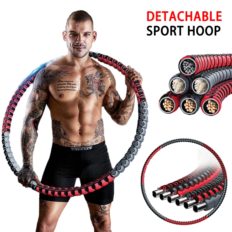 Detachable Stainless Steel Sport Hoop Adjustable Yoga Ring Fitness Gym Accessories Weighted Waist Trainer Ring Workout Equipment
Detachable Stainless Steel Sport Hoop Adjustable Yoga Ring Fitness Gym Accessories Weighted Waist Trainer Ring Workout Equipment