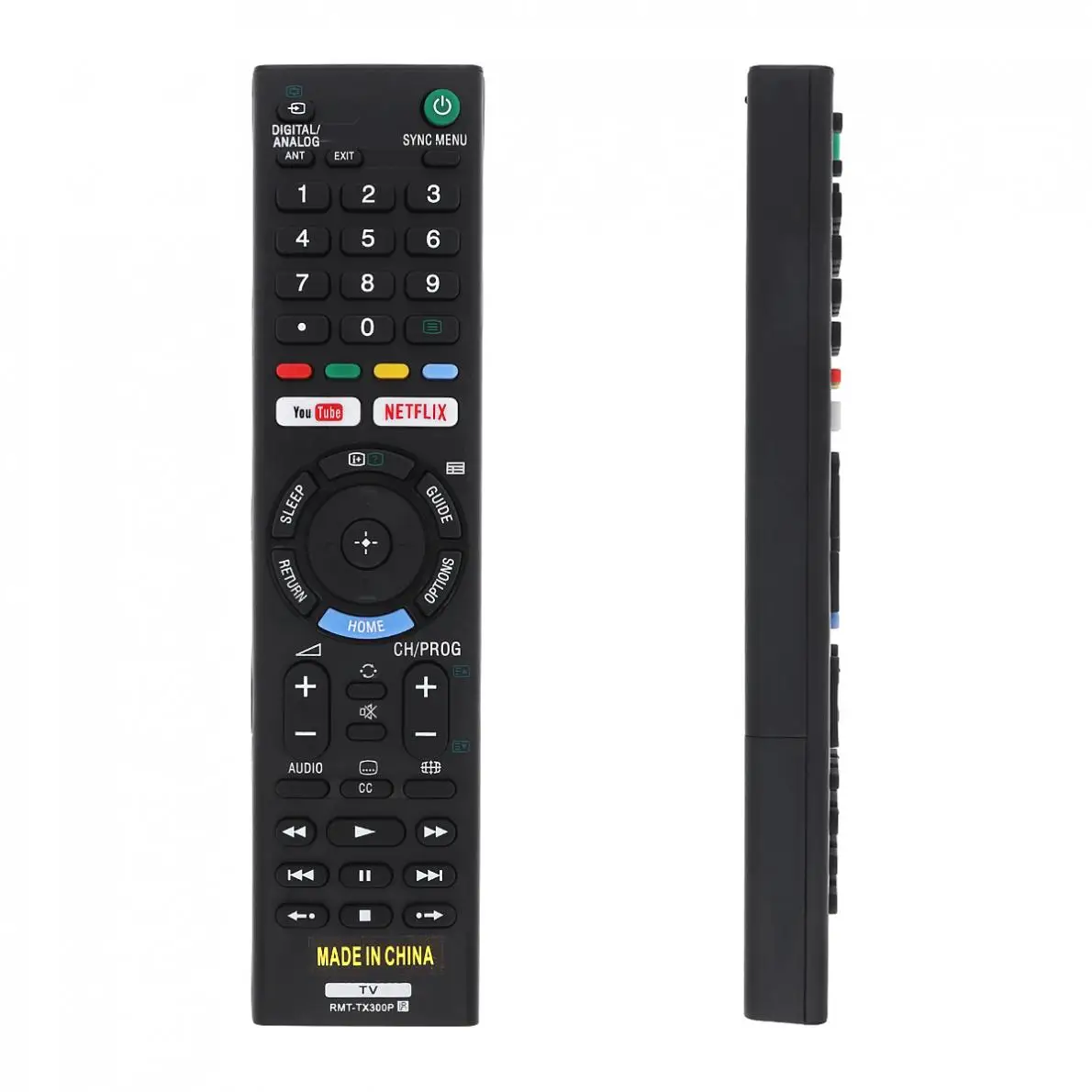 Replacement Remote Control Fit for RMT-TX300P TV RMT-TX202P / RMT-TX300E / RMT-TX300U / RMT-TX100U
Replacement Remote Control Fit for RMT-TX300P TV RMT-TX202P / RMT-TX300E / RMT-TX300U / RMT-TX100U