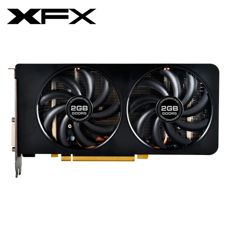 Видеокарты XFX R9 270 2 Гб AMD Radeon 270A видеоэкранные карты GPU настольный компьютер