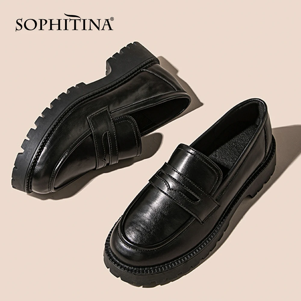 Туфли женские на толстой подошве, без шнуровки, с круглым носком
Туфли женские на толстой подошве, без шнуровки, с круглым носком