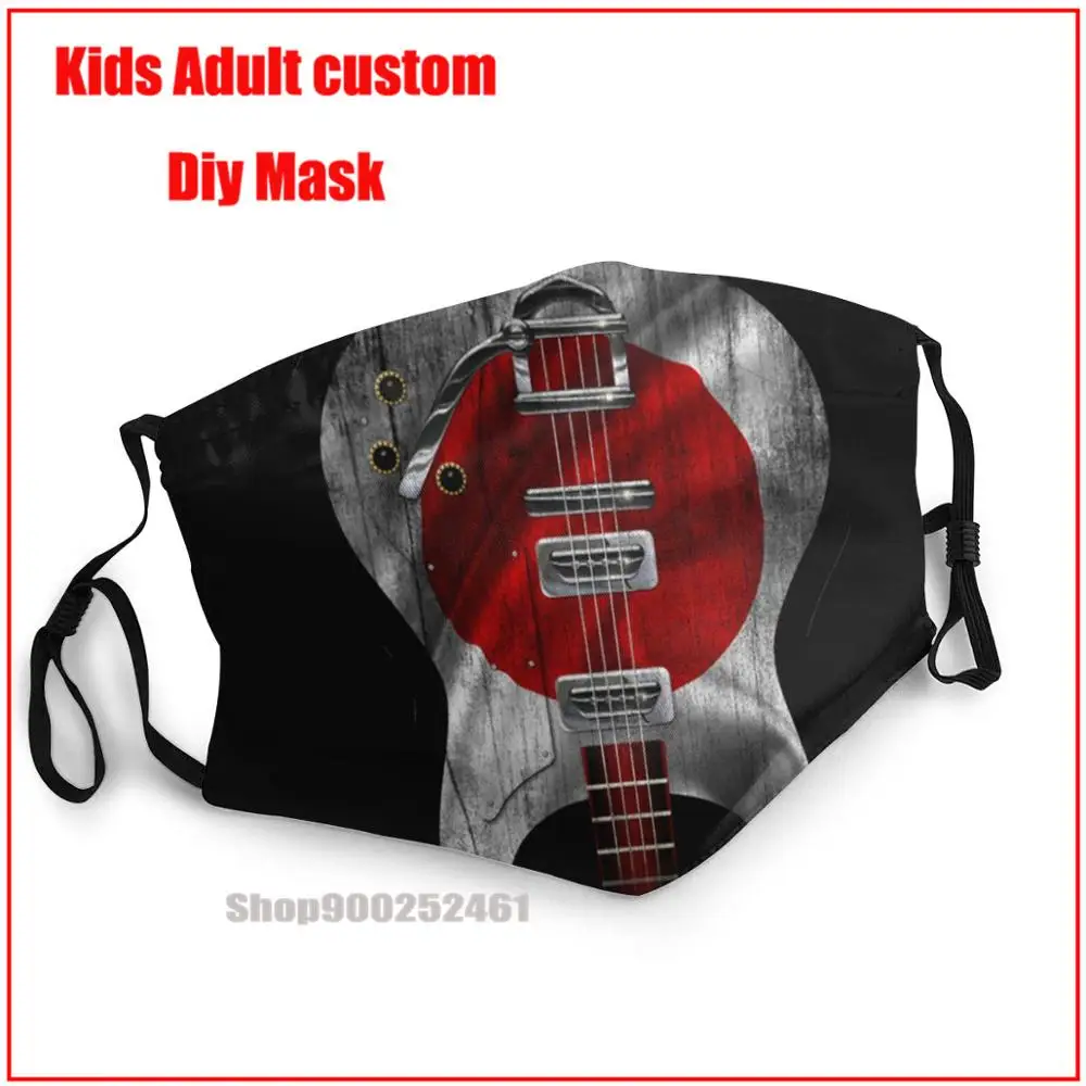 Japan Guitar Body Flag Tee Graphic Print Art With Distress Effect DIY face maks fashion mouthmask washable kid face mask design 
Japan Guitar Body Flag Tee Graphic Print Art With Distress Effect DIY face maks fashion mouthmask washable kid face mask design