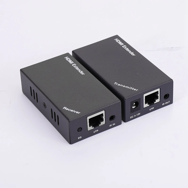 60M HDMI Network Cable Extender Supports Switch One-To-Many Network Cable to HDMI HDMI Extender EU Plug
60M HDMI Network Cable Extender Supports Switch One-To-Many Network Cable to HDMI HDMI Extender EU Plug