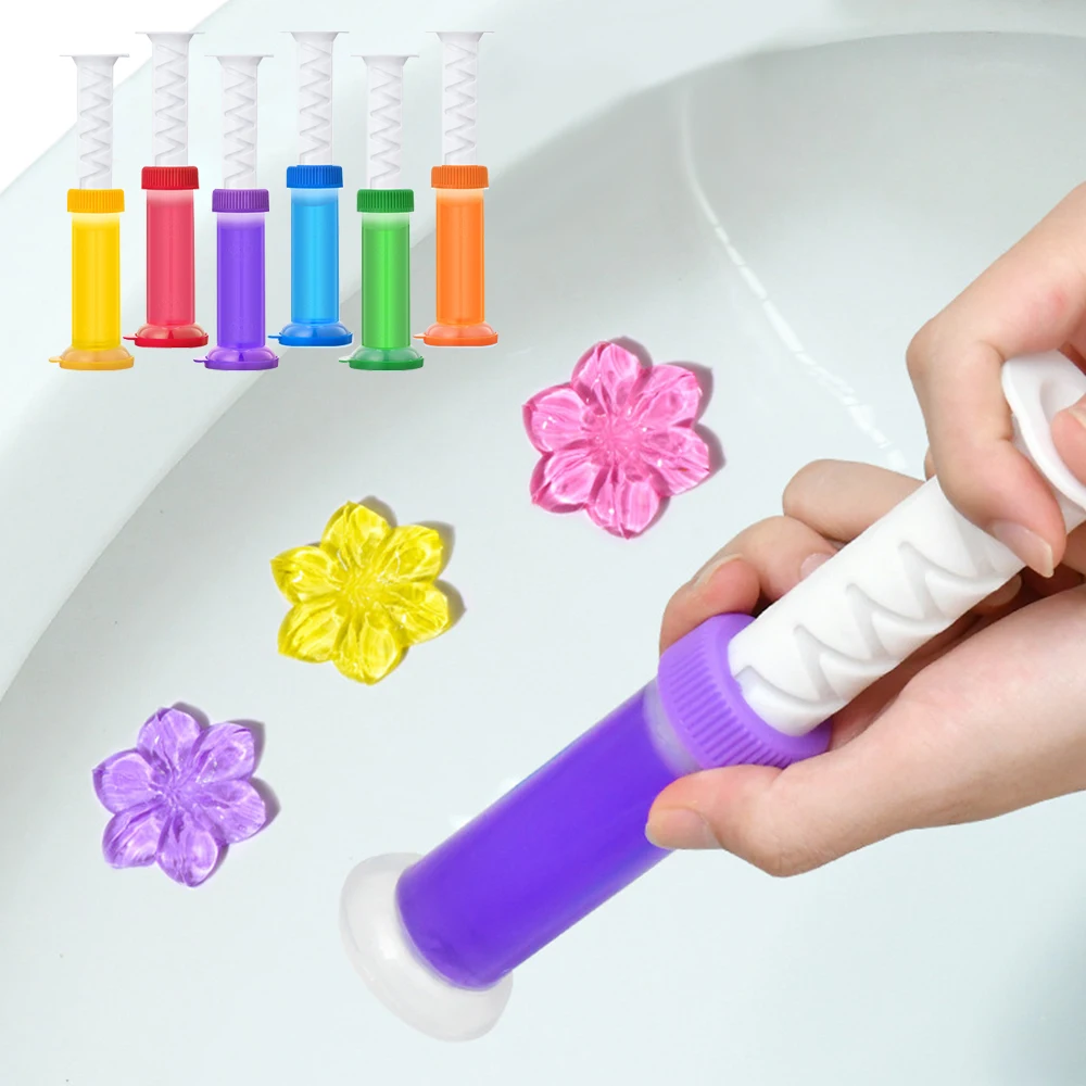 1/6pcs Toilet Cleaning Gel Toilet Deodorant Air Freshener Flower-shaped Household Fragrance Cleaner Restroom Accessories
1/6pcs Toilet Cleaning Gel Toilet Deodorant Air Freshener Flower-shaped Household Fragrance Cleaner Restroom Accessories
