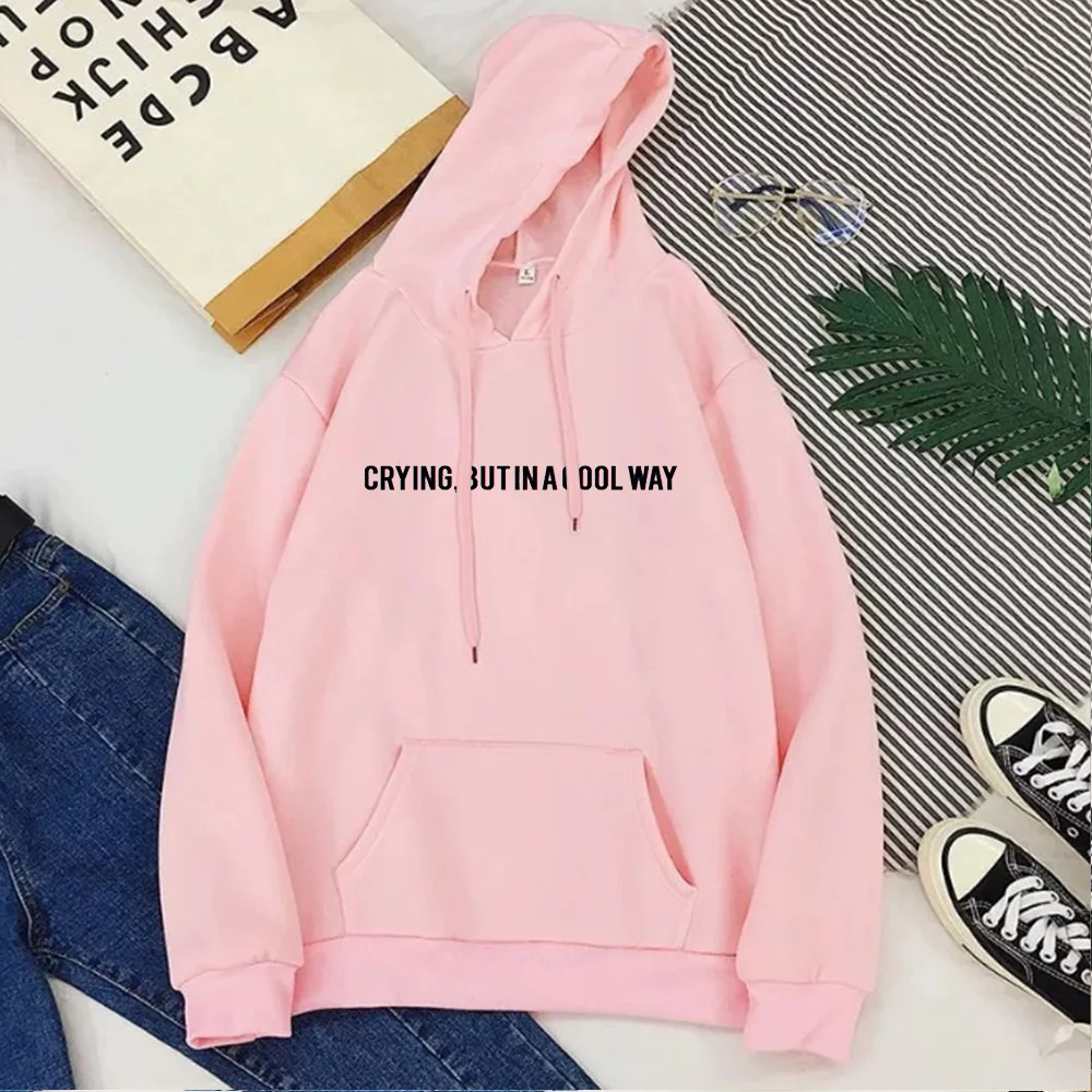 Kawaii Vintage Casual Print Pullovers Crying, In A Cool Way Sweatshirt Clothing Womens 2021 Korean Hoodie Oversized
Kawaii Vintage Casual Print Pullovers Crying, In A Cool Way Sweatshirt Clothing Womens 2021 Korean Hoodie Oversized