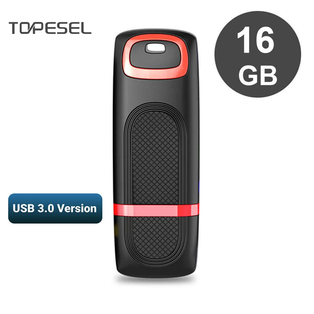 TOPESEL USB 3.0 Flash Drive Thumb Memory Stick Pen Drive Storage Stick for PC Mac Phone
TOPESEL USB 3.0 Flash Drive Thumb Memory Stick Pen Drive Storage Stick for PC Mac Phone