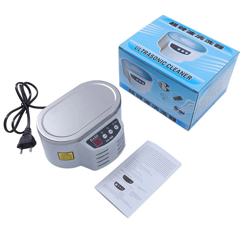 600ML Ultrasonic Cleaner Bath For Cleaning Jewelry Glasses Circuit Board Intelligent Control 30/50W
600ML Ultrasonic Cleaner Bath For Cleaning Jewelry Glasses Circuit Board Intelligent Control 30/50W