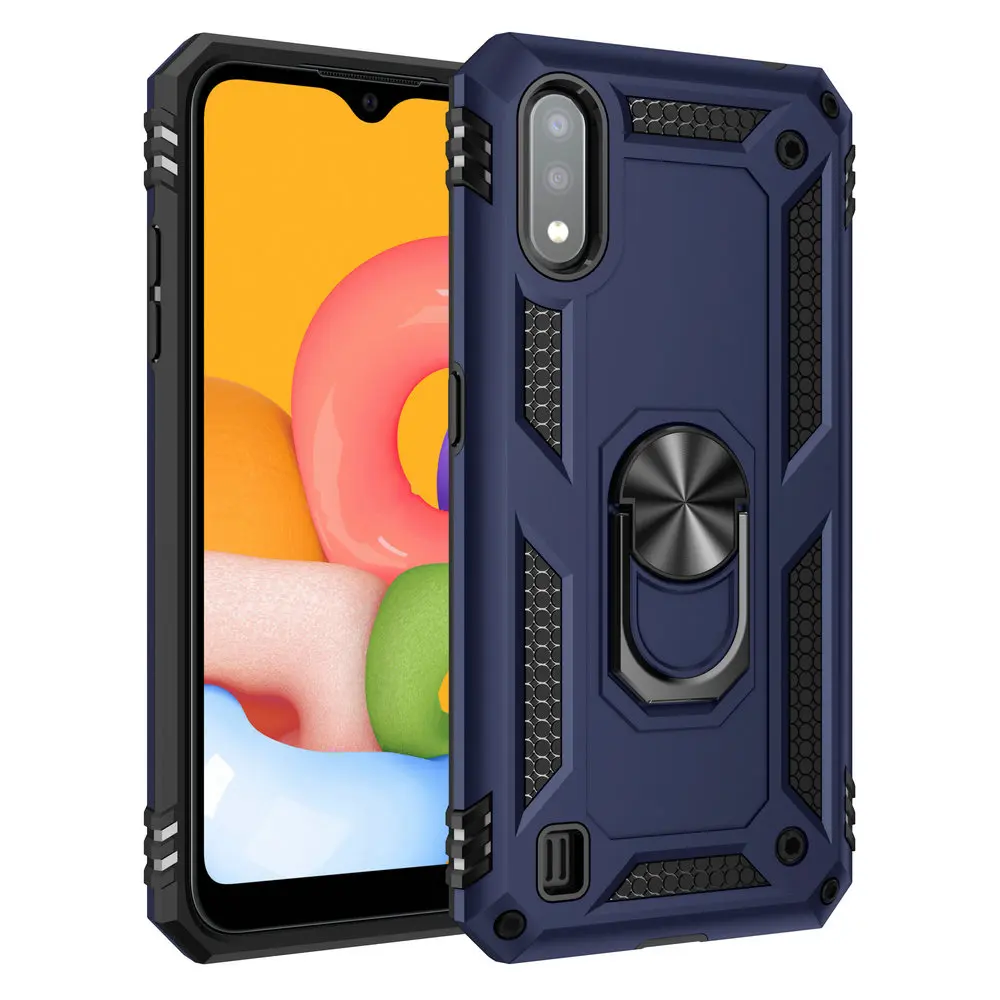 A01 Core A02 S M02 2021 противоударный чехол металлическое кольцо Etui для Samsung A02S задняя