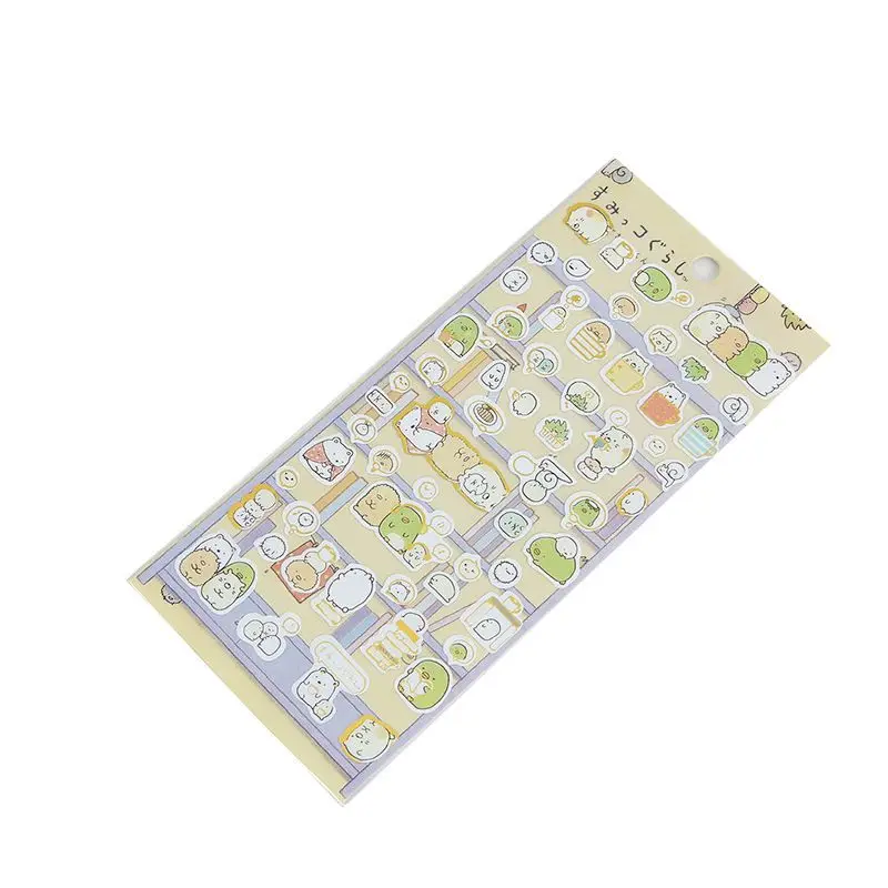 Pocket Diary Decoration Bronzing Cartoon Animal Watermelon Sticker Japanese Corner Plane Sticker Sticker Pack Toys for Girls 
Pocket Diary Decoration Bronzing Cartoon Animal Watermelon Sticker Japanese Corner Plane Sticker Sticker Pack Toys for Girls