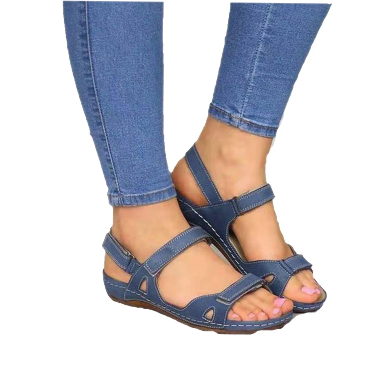 2020 Women Sandals Flat Open Toe Shoes Women Casual Platform Ladies Vintage Office Party Sandals Dropshipping Zapatos De Mujer
2020 Women Sandals Flat Open Toe Shoes Women Casual Platform Ladies Vintage Office Party Sandals Dropshipping Zapatos De Mujer