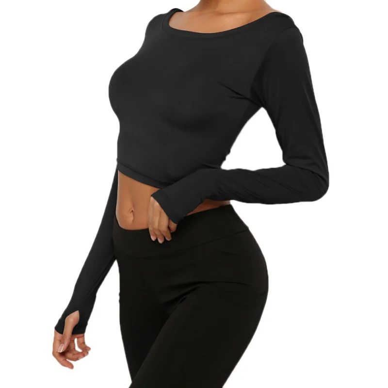Women Seamless Yoga Tops High Waist Gym Shirts Fitness Workout Sports Running Thin Yoga Short T-shirt Suit Long Sleeve
Women Seamless Yoga Tops High Waist Gym Shirts Fitness Workout Sports Running Thin Yoga Short T-shirt Suit Long Sleeve