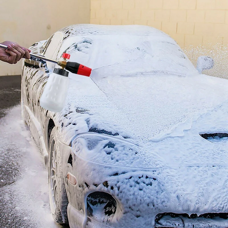 Pressure Washer Snow Foam Lance, Pressure Wash Soap Sprayer for Karcher K2 - K7 Series Pressure Foam Gun
Pressure Washer Snow Foam Lance, Pressure Wash Soap Sprayer for Karcher K2 - K7 Series Pressure Foam Gun