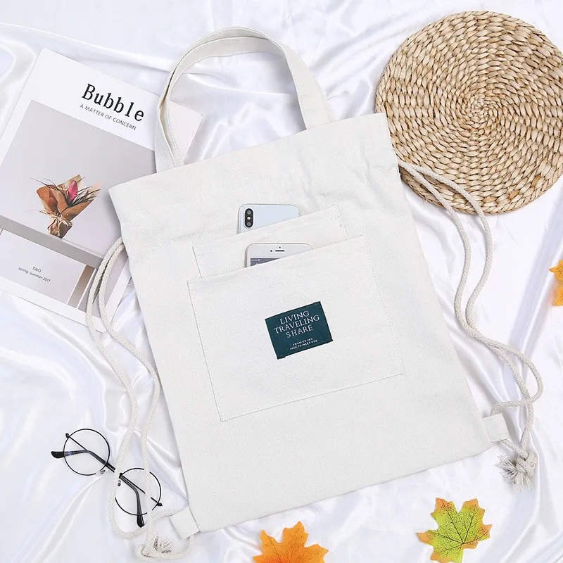 Fashion Creative Pleated Bag Shopping Bag Drawstring Canvas Shoulder Bag New Korean Version Simple Multi function Shoulder Bag
Fashion Creative Pleated Bag Shopping Bag Drawstring Canvas Shoulder Bag New Korean Version Simple Multi function Shoulder Bag