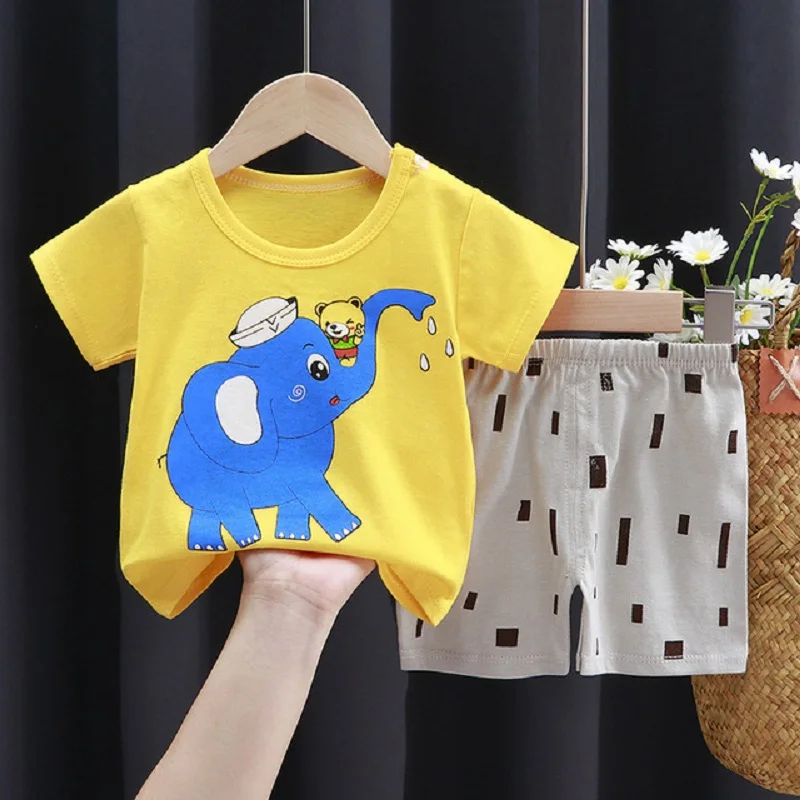Newborn Baby Boys Girls Clothes Set Summer Short Sleeve Infant Tshirt + Shorts 2 pcs Toddler Sports Suits Cotton
Newborn Baby Boys Girls Clothes Set Summer Short Sleeve Infant Tshirt + Shorts 2 pcs Toddler Sports Suits Cotton