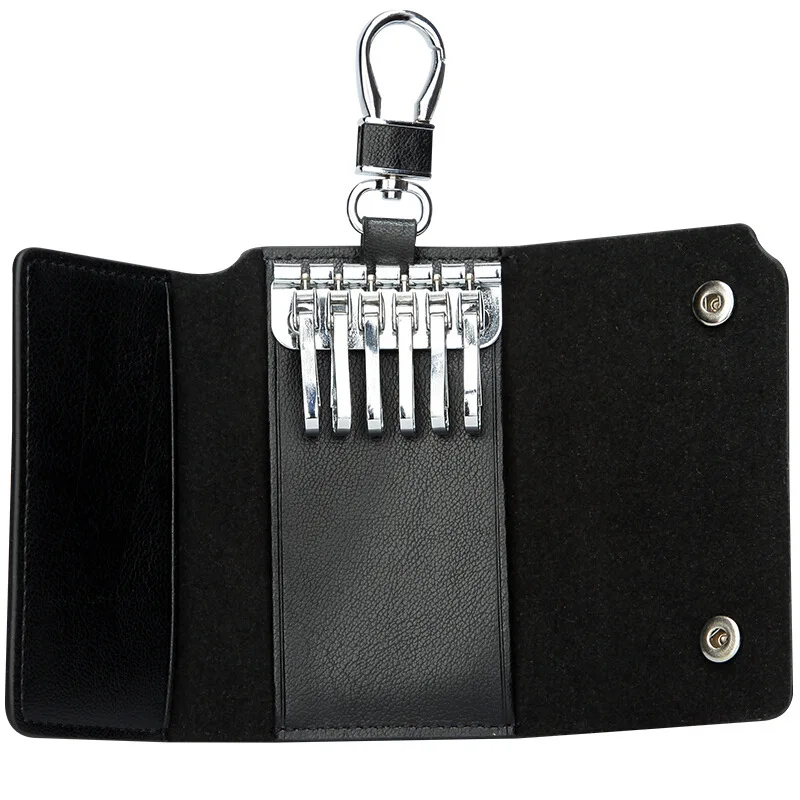 High-quality Cowhide Coin Purse Keychain Leather Home High-End Men's Car Keychain Clip Gift Card holder 2021 
High-quality Cowhide Coin Purse Keychain Leather Home High-End Men's Car Keychain Clip Gift Card holder 2021