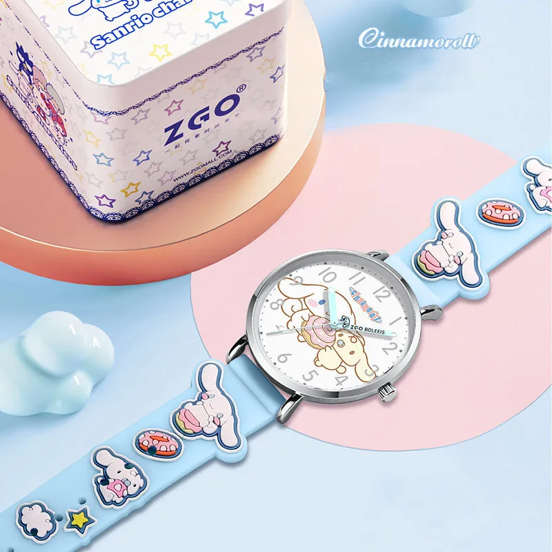 Sanrio Kuromi Mymelody Cinnamoroll кавайная Кукла Наручные часы для детей мультфильм вырезать водонепроницаемый светящийся Рождественский подарок для ре...
Sanrio Kuromi Mymelody Cinnamoroll кавайная Кукла Наручные часы для детей мультфильм вырезать водонепроницаемый светящийся Рождественский подарок для ре...