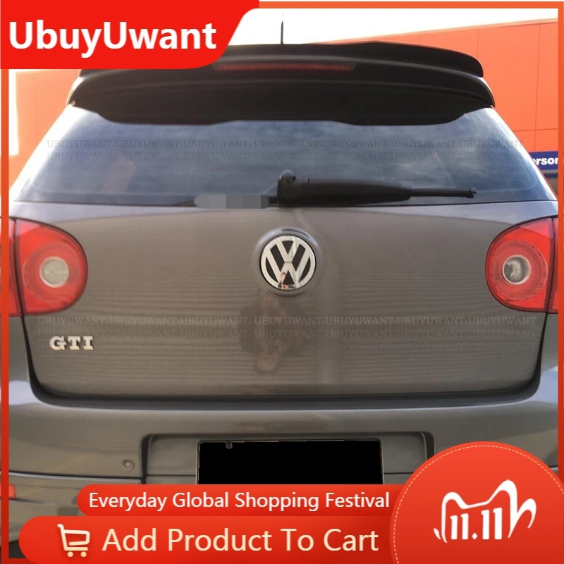 EPFBSQP Rear Roof Lip Spoiler For VW MK5 GTI Hatchback Spoiler High Quality ABS Plastic Gloosy Black Car Tail Wing Decoration
EPFBSQP Rear Roof Lip Spoiler For VW MK5 GTI Hatchback Spoiler High Quality ABS Plastic Gloosy Black Car Tail Wing Decoration