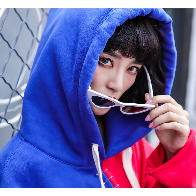 Hop 2021 Autumn Woman Hip Large size Sweatshirt Print Cartoon Patchwork Long sleeves Hoodies Warm Thicken Hood Pullovers Coat 
Hop 2021 Autumn Woman Hip Large size Sweatshirt Print Cartoon Patchwork Long sleeves Hoodies Warm Thicken Hood Pullovers Coat
