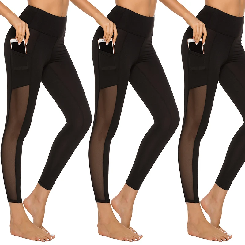 Legging Women High Waist Side Seam Pocket Mesh Stitching Legging Lady Casual Soft Breathable Leggings
Legging Women High Waist Side Seam Pocket Mesh Stitching Legging Lady Casual Soft Breathable Leggings