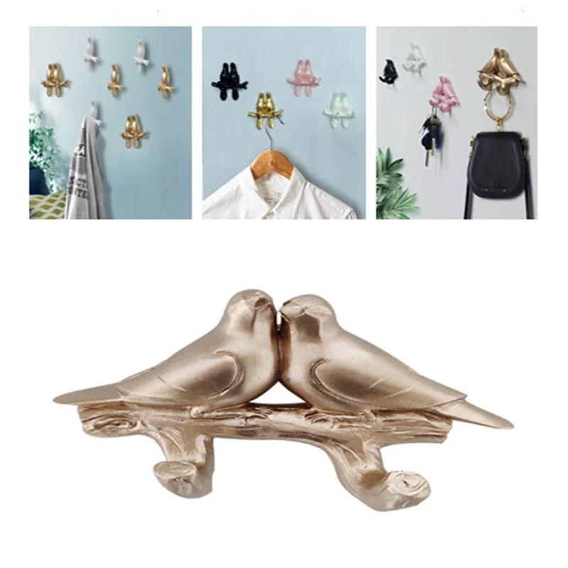 Little Bird Resin Hook Non-Marking Self Adhesive Coat Cap Display Racks Door Back Key Hanger Creative Home Wall Decoration Hook
Little Bird Resin Hook Non-Marking Self Adhesive Coat Cap Display Racks Door Back Key Hanger Creative Home Wall Decoration Hook