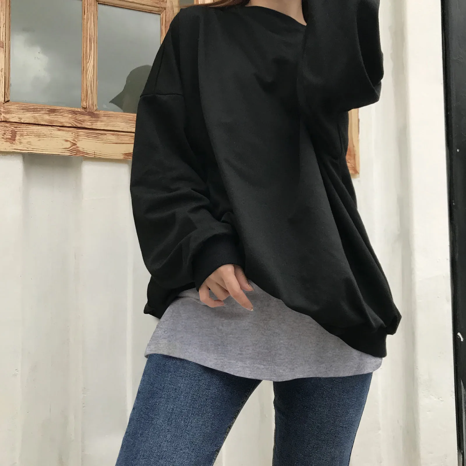 Fashion Sweater Base Women Fake Hem Shirt Fake Mini Skirt Thin Short Skirt Fake Hem Half-length Adjustable Layered Fake Top #t1p 
Fashion Sweater Base Women Fake Hem Shirt Fake Mini Skirt Thin Short Skirt Fake Hem Half-length Adjustable Layered Fake Top #t1p
