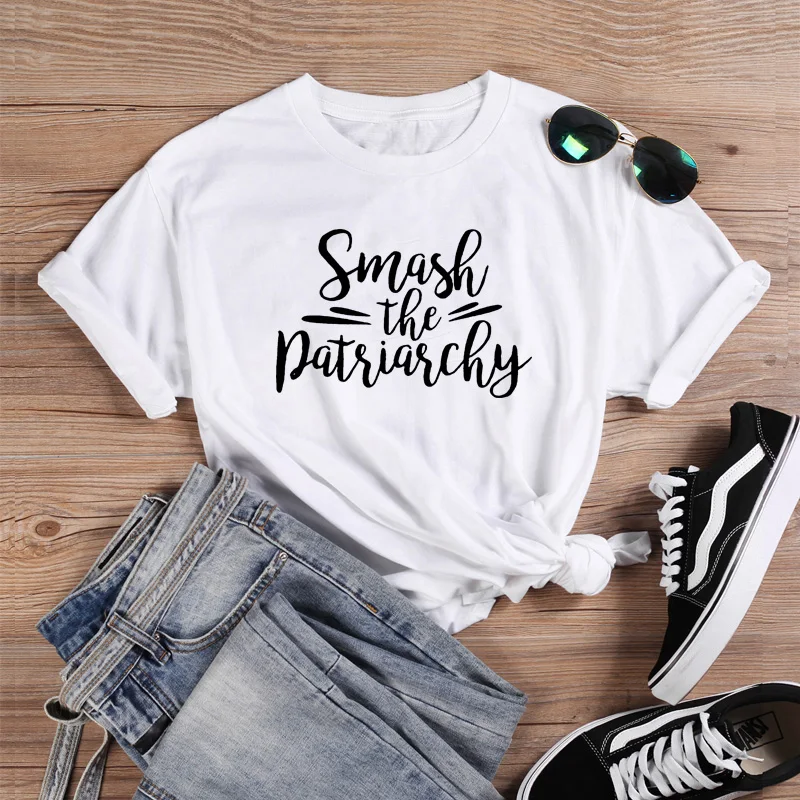 Smash Graphic T Shirt Women Short Sleeve Cotton T Shirts Woman Black White Loose T Shirt Women Top Harajuku T Shirt Femme
Smash Graphic T Shirt Women Short Sleeve Cotton T Shirts Woman Black White Loose T Shirt Women Top Harajuku T Shirt Femme