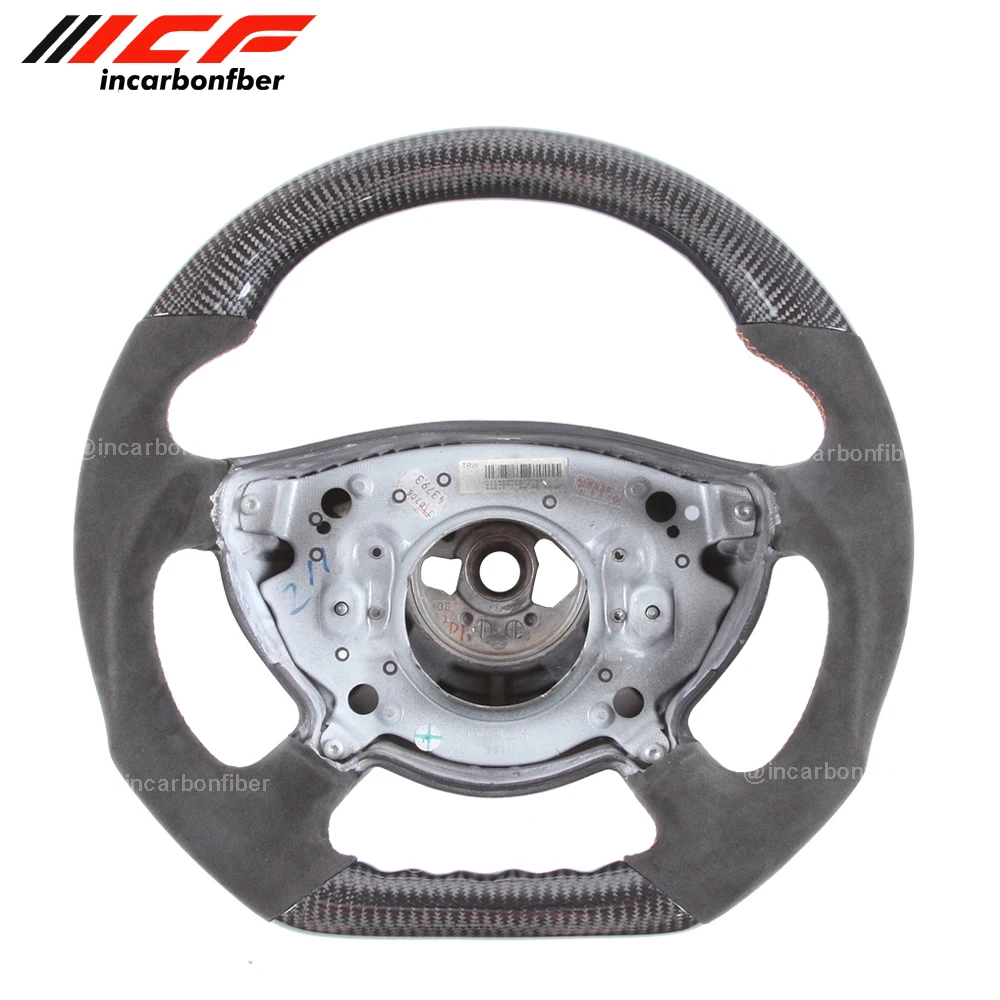 

Carbon Fiber Steering Wheel for Mercedes Benz GLA GLK CLA CLS SL AMG E C Class X156 X204 C117 X117