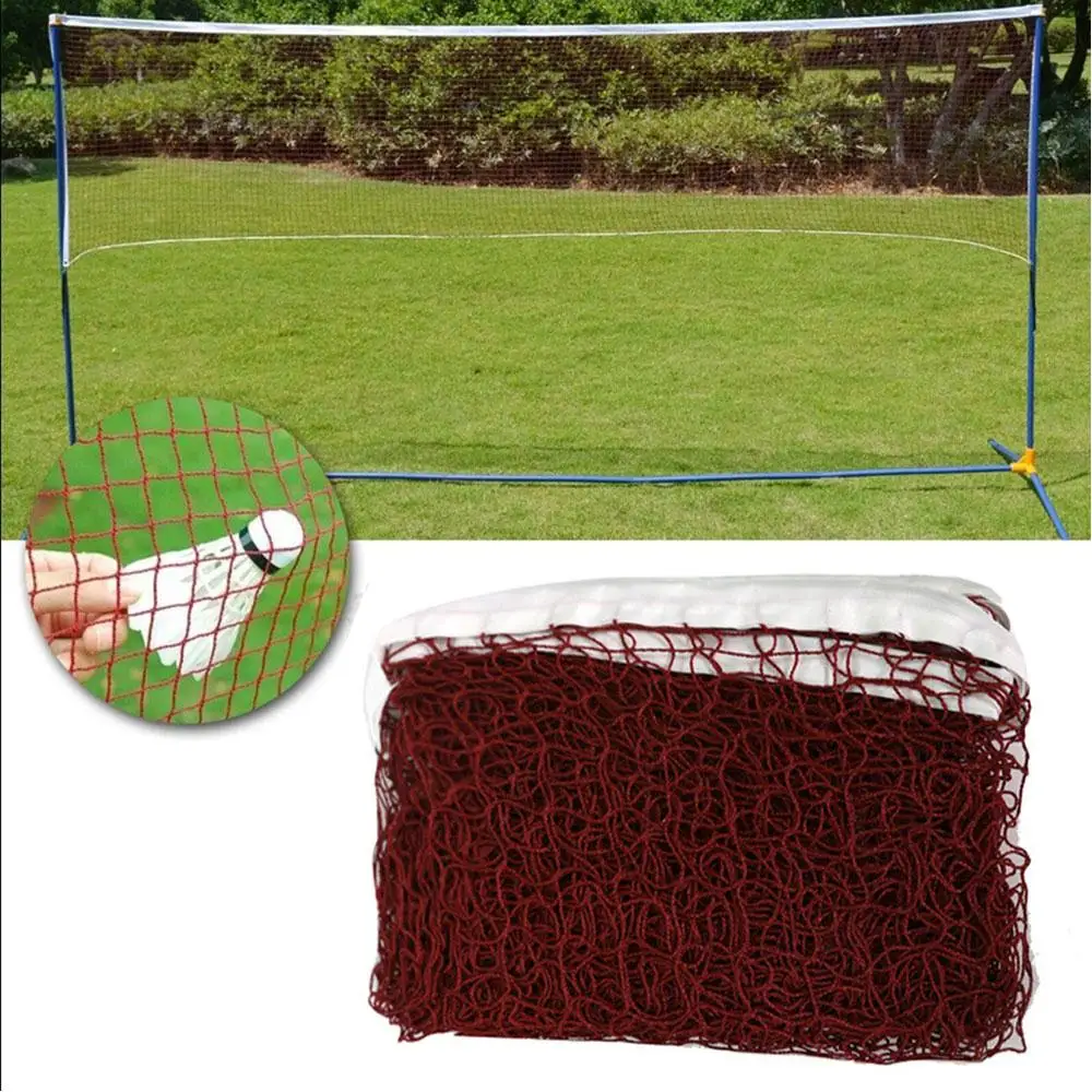 Tennis Net Durable Practical Nylon Colour Outdoors Shuttlecock Match Net Athletic Sports Badminton Court Badminton Net
Tennis Net Durable Practical Nylon Colour Outdoors Shuttlecock Match Net Athletic Sports Badminton Court Badminton Net