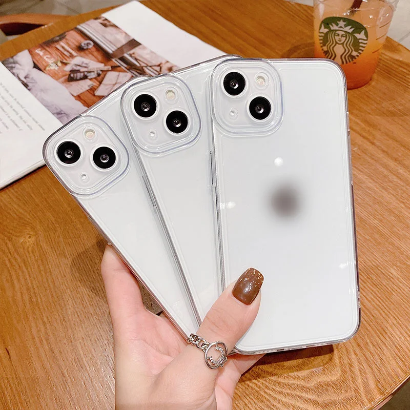 Clear Shockproof Phone Case For iPhone 13 12 11 Pro Max XS Max X XR 8 7 6 6S Plus SE2020 12 13 Mini Silicone Case Back Cover
Clear Shockproof Phone Case For iPhone 13 12 11 Pro Max XS Max X XR 8 7 6 6S Plus SE2020 12 13 Mini Silicone Case Back Cover