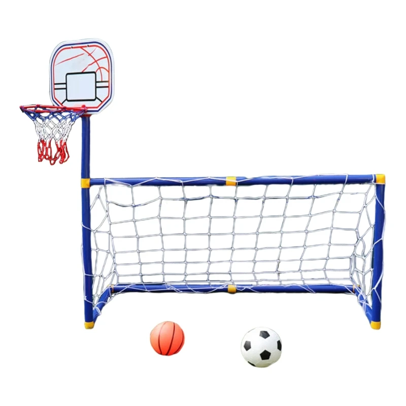

Спортивный костюм для игры в футбол, два в одном, баскетбольная стойка для мальчиков и девочек, пластиковая игрушка
