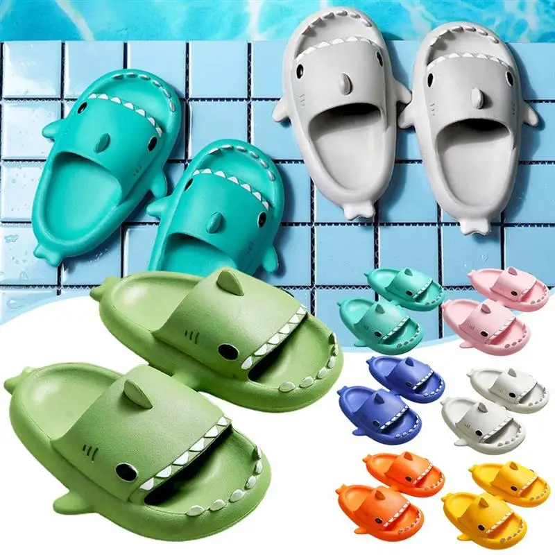 Cartoon Shark Soft Slippers for Kids Simulation Non-Slip Sandals Summer Beach Home Slippers for beach/swimming pool
Cartoon Shark Soft Slippers for Kids Simulation Non-Slip Sandals Summer Beach Home Slippers for beach/swimming pool
