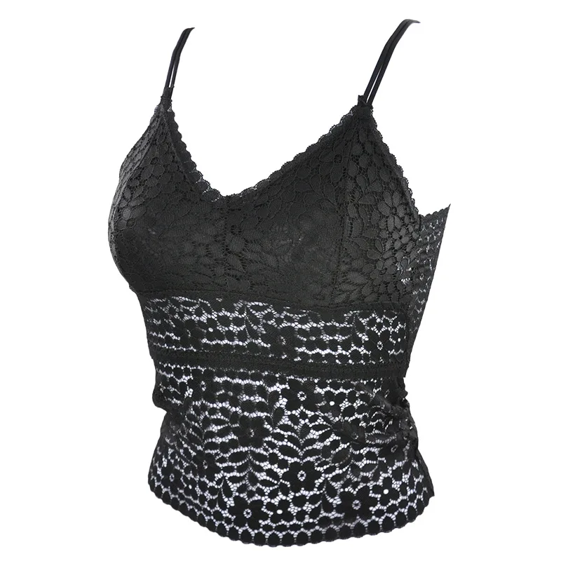 Long Section Lace Bra Adjustable Removable Sexy Bralette Gathering Without Steel Rings 
Long Section Lace Bra Adjustable Removable Sexy Bralette Gathering Without Steel Rings