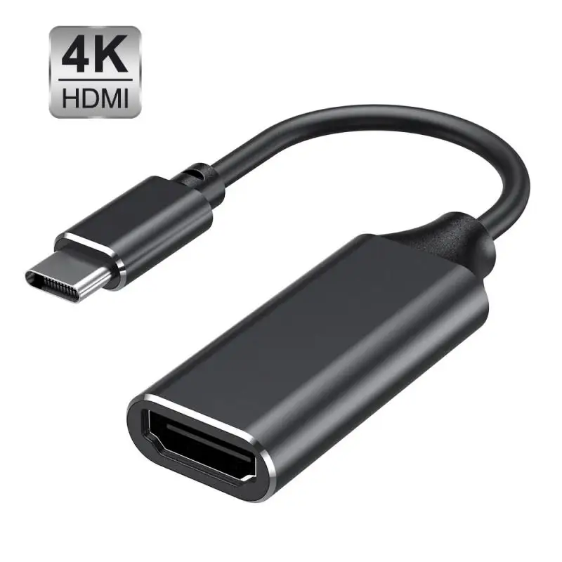 Фото Универсальный адаптер USB Type-C 3 1 переходник USBC на HDMI конвертер Папа-мама для ПК