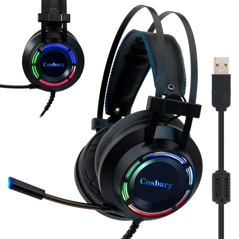 Hot 7.1 Gaming Headset with Deep Bass Game Headphones with Microphone for Computer PC Laptop Gamer USB Connector Surround Sound
Hot 7.1 Gaming Headset with Deep Bass Game Headphones with Microphone for Computer PC Laptop Gamer USB Connector Surround Sound