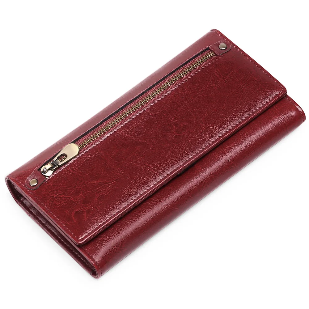 Genuine Leather Women's Wallet Luxury Female Clutch Bag Fashion Zipper Wallets for Woman 2022 Long Coin Purse Card Holder Phone
Genuine Leather Women's Wallet Luxury Female Clutch Bag Fashion Zipper Wallets for Woman 2022 Long Coin Purse Card Holder Phone